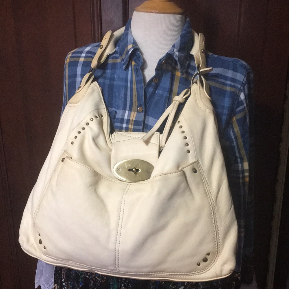 Old Gringo Classic Crème Hobo Shoulder Bag